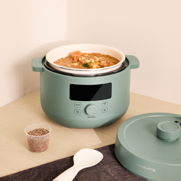 PRESSURE COOKER STUDIO - Panela De Pressão Eléctrica Multifunções Programável Sálvia By CREATE