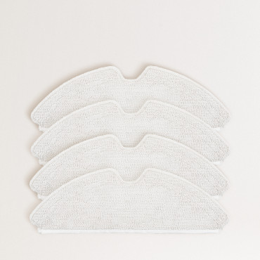 PACK of 4 Microfiber Floor Mops for smart robot vacuum cleaner NETBOT LS27 Exclusive