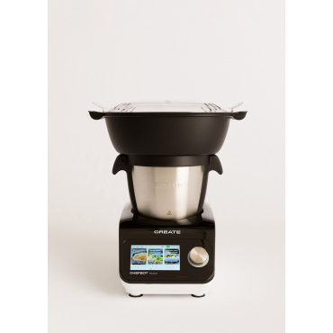 CHEFBOT TOUCH - Smart Kitchen Robot with Steam Basket Black
