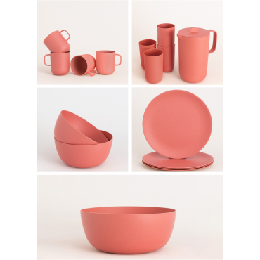KITCHENWARE OUTDOOR ECO COLLECTION - Pack outdoor tableware Terracotta