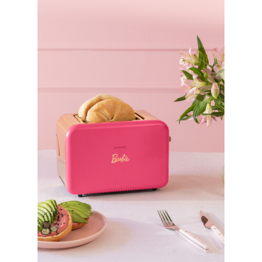 TOAST RETRO - Wide slice toaster Barbie pink