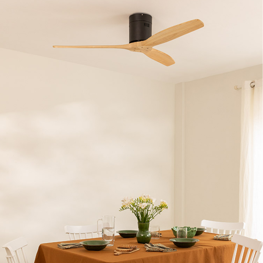 WIND CALM - Ceiling fan 40W silent various sizes suitable for indoor and outdoor use Without light