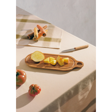 KITCHENWARE ESSENTIALS - Acacia wood cutting boards Elongated cutting board