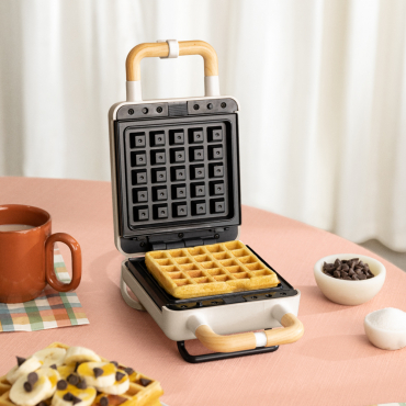 STONE STUDIO - Sandwich grill and waffle maker with removable plates Individual