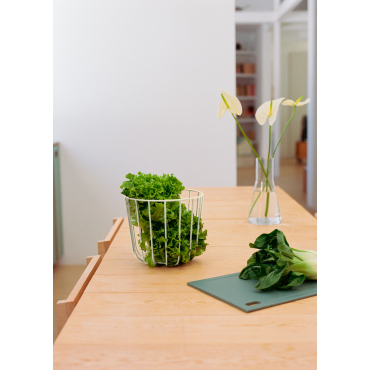 KITCHENWARE STUDIO - Wire baskets with non-slip base Sand
