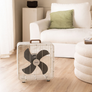 AIR FLOOR BOX - Industrial floor fan 90W White