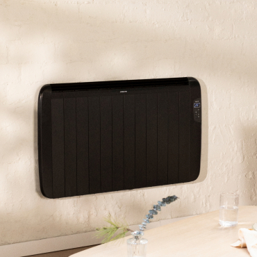 WARM SLIM 2000W - Electric convector with Wifi Black