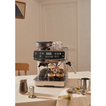 THERA ADVANCE TOUCH - Semi-automatic espresso machine with touchscreen Stainless Steel