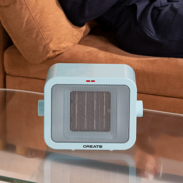 WARM BOX - Room ceramic heater 1500W Pastel blue