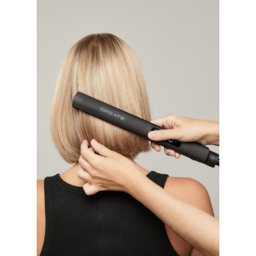 CERAMIC STYLER SLIM - Hair straightener with ceramic coating Black