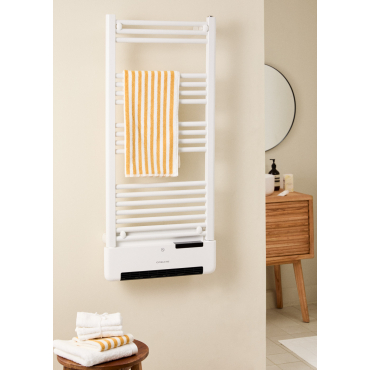 WARM TOWEL ADVANCE - Heated electric towel warmer with WiFi 1000W White