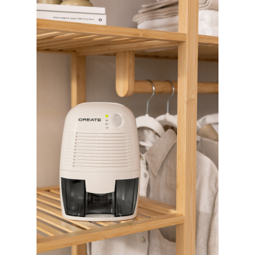 DRYPLUS 500 - Mini Dehumidifier 500ml Off-white