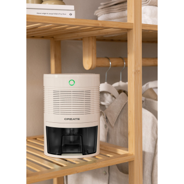 DRYPLUS - Mini Dehumidifier 600ml Offwhite