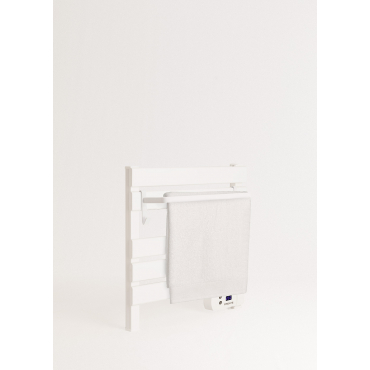 WARM TOWEL MINI - Electric floor-standing or wall-mounted towel rail 150W White