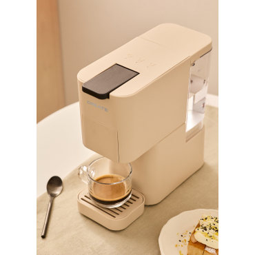 THERA STUDIO - Multi-capsule espresso machine and ground coffee Sand