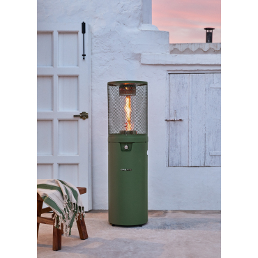 FIRE ROUND HEATER - 8kW gas heater for terraces and outdoor spaces Sage