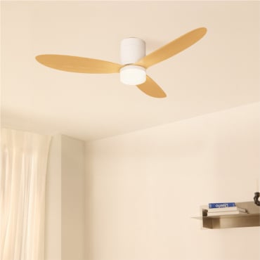 WIND LITE - 40W silent ceiling fan Ø132 cm suitable for indoor and outdoor use Remote control