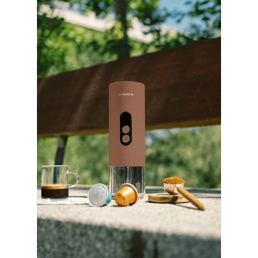 THERA MOVE - Portable espresso machine 15 bar for capsules and ground coffee Mocha