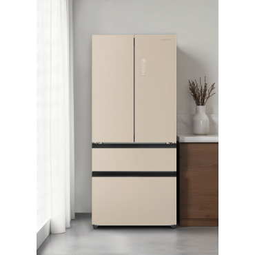 FRIDGE STUDIO FRENCH DOOR PRO 509 - French door style fridge 509L No Frost with Space Pro and Care+ Sand