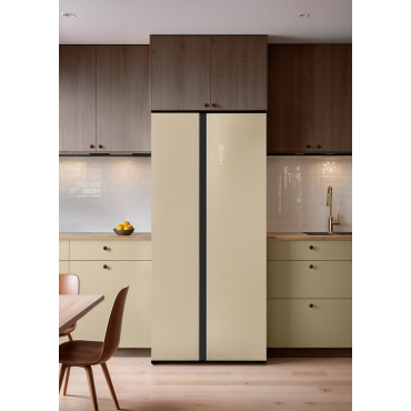 FRIDGE STUDIO SIDE BY SIDE 550 - 550L side-by-side refrigerator No Frost Sand