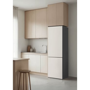 FRIDGE STUDIO COMBI 231 - 231L No Frost combi fridge Offwhite