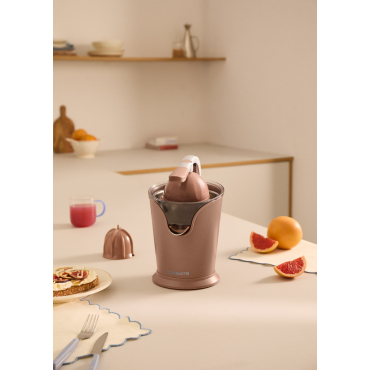 JUICER PRESS - Electric citrus juicer with lever 100W Mocha