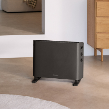 WARM HANDY - 2000W Air Convector Heater Black