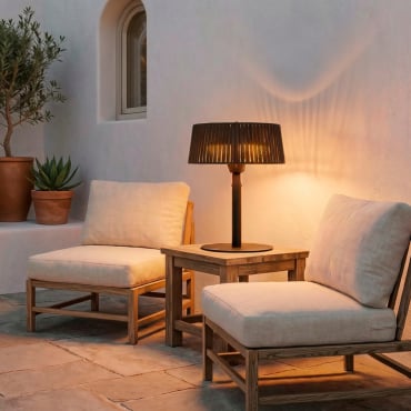 PATIO HEATER COMPACT - Infrared Heater for Terraces and Outdoor Spaces Black