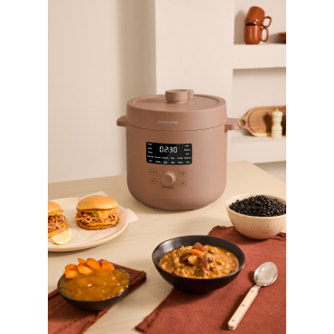 PRESSURE COOKER STUDIO - Programmable multifunctional electric pressure cooker Mocha