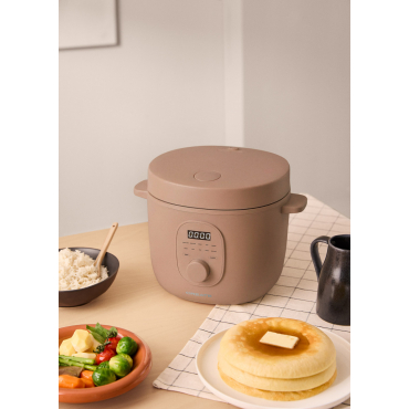 RICE COOKER STUDIO - Multifunctional electric rice cooker with steamer basket 3L