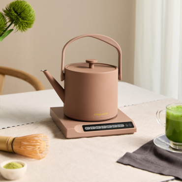 HATTORI - 0.5 L electric kettle with temperature control Mocha