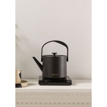 HATTORI - 0.5 L electric kettle with temperature control Black