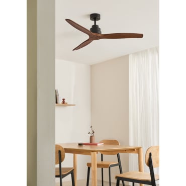 WIND STYLANCE - Quiet 40W ceiling fan with technical ABS blades, available in various sizes Without light