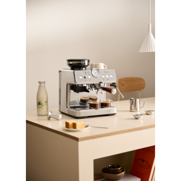 THERA CLASSIC ADVANCE - Semi-automatic espresso machine with steamer Stainless steel