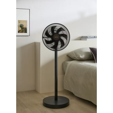 AIR STAND FOLDABLE - 50W foldable pedestal fan Black