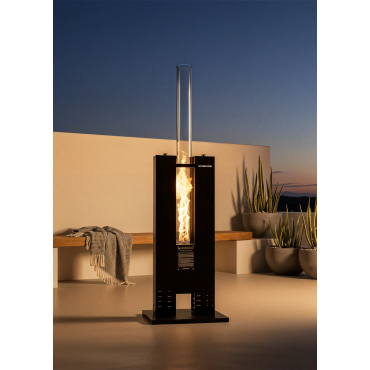 FIRE TUBE HEATER - 8.2kW smokeless outdoor pellet stove Exclusive