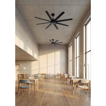 WIND INDUSTRIAL - 40W Silent Ceiling Fan – Available in Multiple Sizes Without light