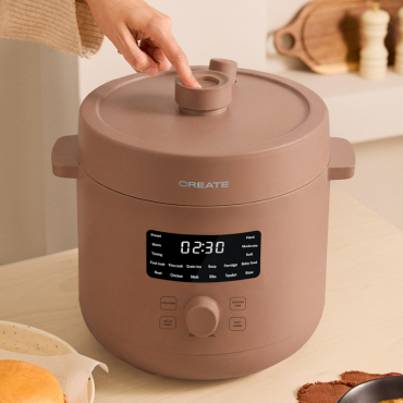 PRESSURE COOKER STUDIO - Programmable multifunctional electric pressure cooker Mocha